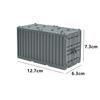 WW2 Military Weapon Container MOC Bricks Building Blocks Army Scene DIY Accessories for Mini Figures
