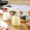 4Pcs Transparent Measuring Seasoning Bottle Press Type Precise Spice Dispenser  Professional Cooking