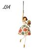 Boho Balcony Decor Dancing Lady Hanging Ornament for Home Decor, Elegant Art Sculpture, Unique Figurine Creative Pendant Indoor Outdoor Window