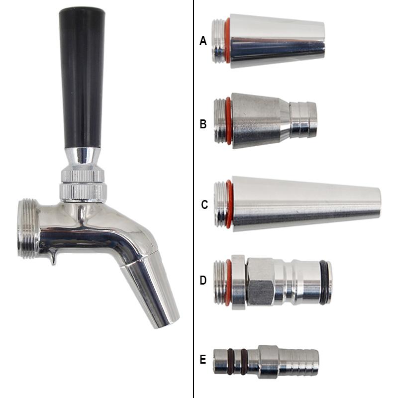 Stainless Steel Spount for Forward Sealing Faucet Food Grade O-ring