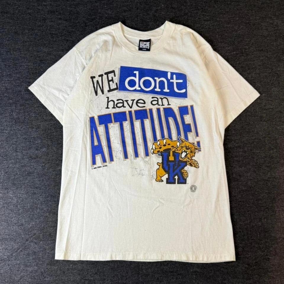 

1990s Kentucky Wildcats We Don t Have An Attitude Size Large L
