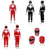 Rangers Costume For Kids And Adults Featuring Durable Jumpsuit And Character Mask**