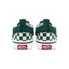 Vans Old Skool V Canvas Green And White Checkerboard Low Top Walker Shoes Baby sneaker VN0A34882NH