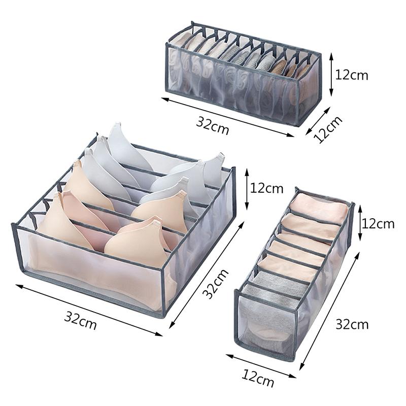 Unterwäsche BH Organizer Aufbewahrungsbox Schublade Schrank Organisatoren Teiler Boxen