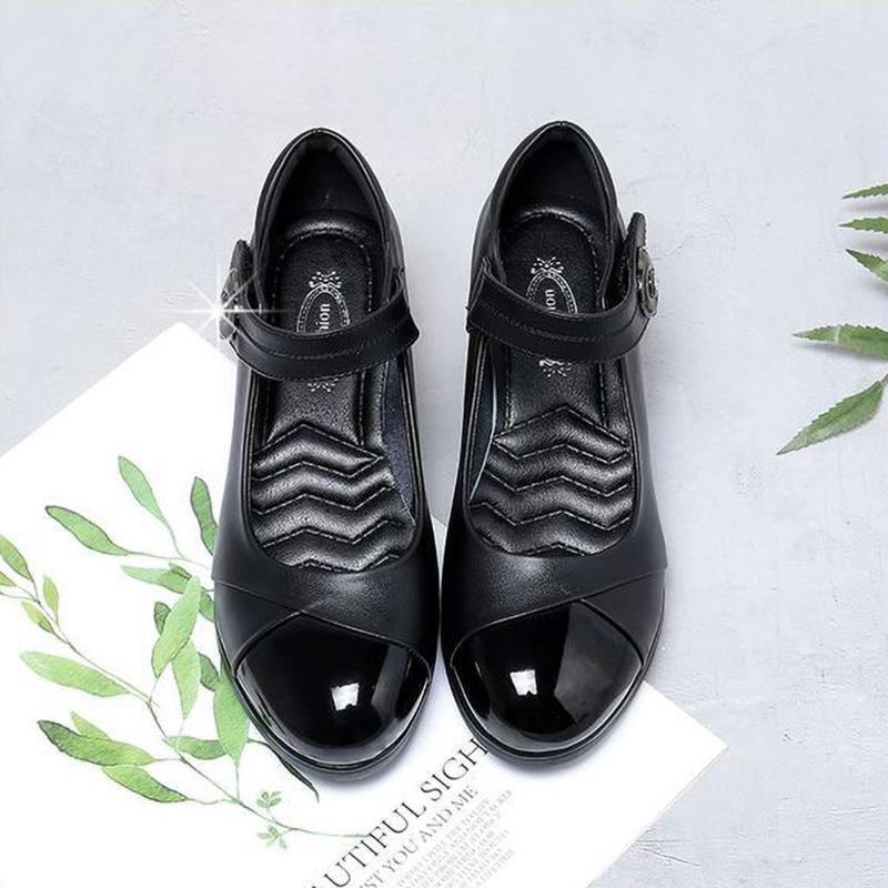 Spring Autumn Pointed Thick Heel Shoes Fashion Comfortable Sexy Casual Banquet Women's