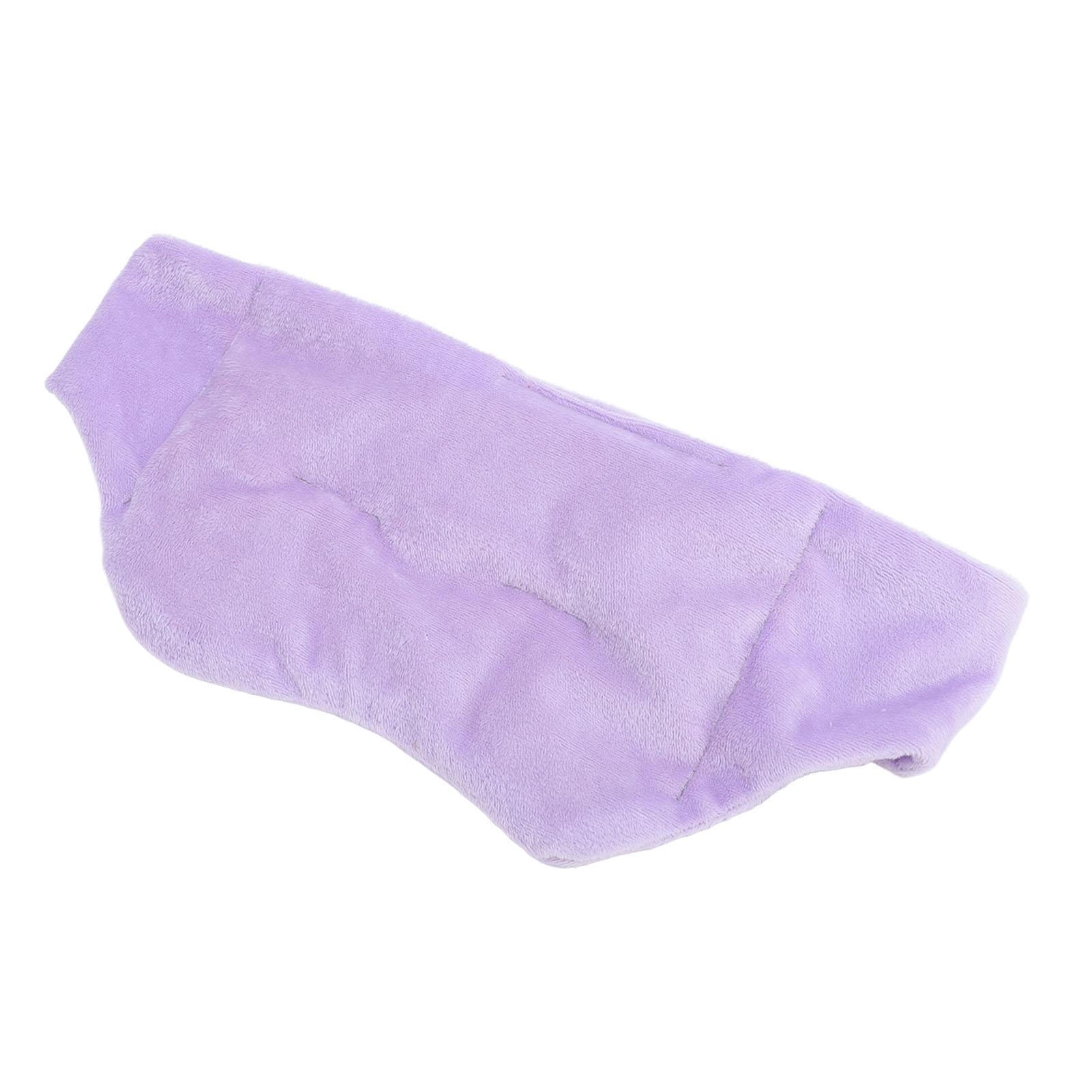 

Мягкая удобная утяжеленная повязка на глаза для сна с застежкой-липучкой для ночного времени фиолетовый