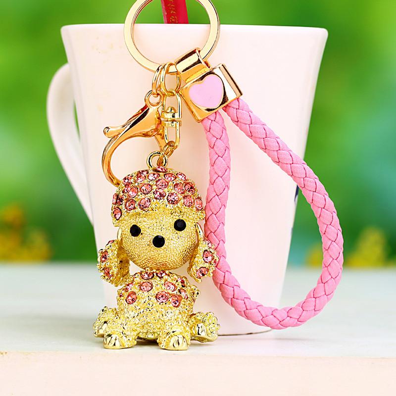 Chaveiro Macaco de Metal Criativo Brilhante Para Mulheres Com Design Cintilante Perfeito Para Presentes