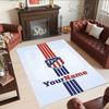 Atletico Madrid Customize Your Name Floor Rug Office Rug Suitable for Dormitory Hallway Entryway Decorate room Anti-slip Rug Office home decor