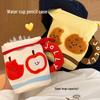 High-Capacity Creative Cartoon Stationery Bag: Girly Heart Water Cup Pencil Case
