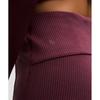Lululemon Calça Flare Ribbed Softstreme Regular Garnet
