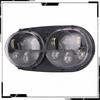 Harley Road Glide 5.75" 90W LED Dual Headlight for Non-destructive Modification