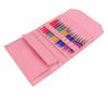 12 Pairs Knitting Kit 12 Different Sizes Comfortable Grip Glossy Polished Appearance Acrylic Material Crochet Supplies