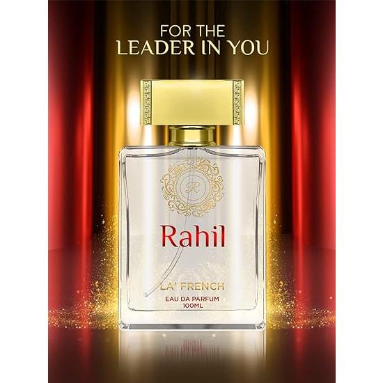 La' French Rahil Perfume For Men & Women |Premium Luxurious Scent | Blended With Oud, Musk And Vanilla | Perfume Gift Set 100 ml