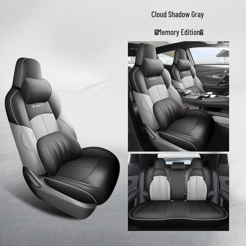 Universal Leather Car Seat Cushion for Five-Seaters - All-Season Model