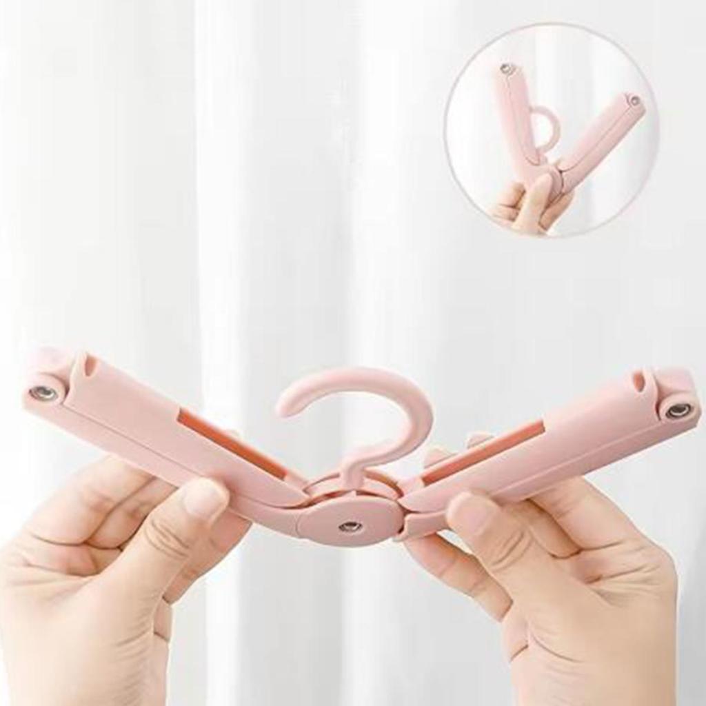 Travel Foldable Hangers  Portable Clothes-rack  Travel and Business Drying Hangers  Windproof and Anti Slip Drying Clothes-rack