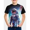 Fashion Children's T-Shirt Summer Short Sleeve T-Shirt for Boy Cartoon 3D Print Boys T-Shirt Crew Neck 2025 Children's Clothing