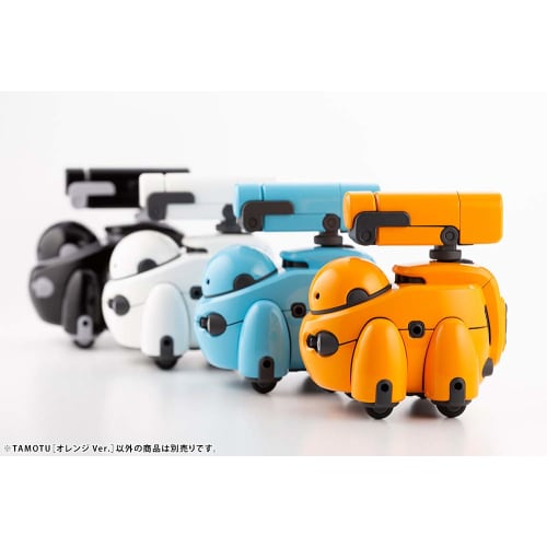 Kotobukiya (KOTOBUKIYA) MARUTTOYS TAMOTU Orange Ver. Overall Width: Approximately 80mm 1/12 Scale Plastic Model Kit KP572