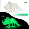 Eco-Friendly 3D Printed Dragon and Triceratops Dinosaur Skeleton Ornament Toy Figurine
