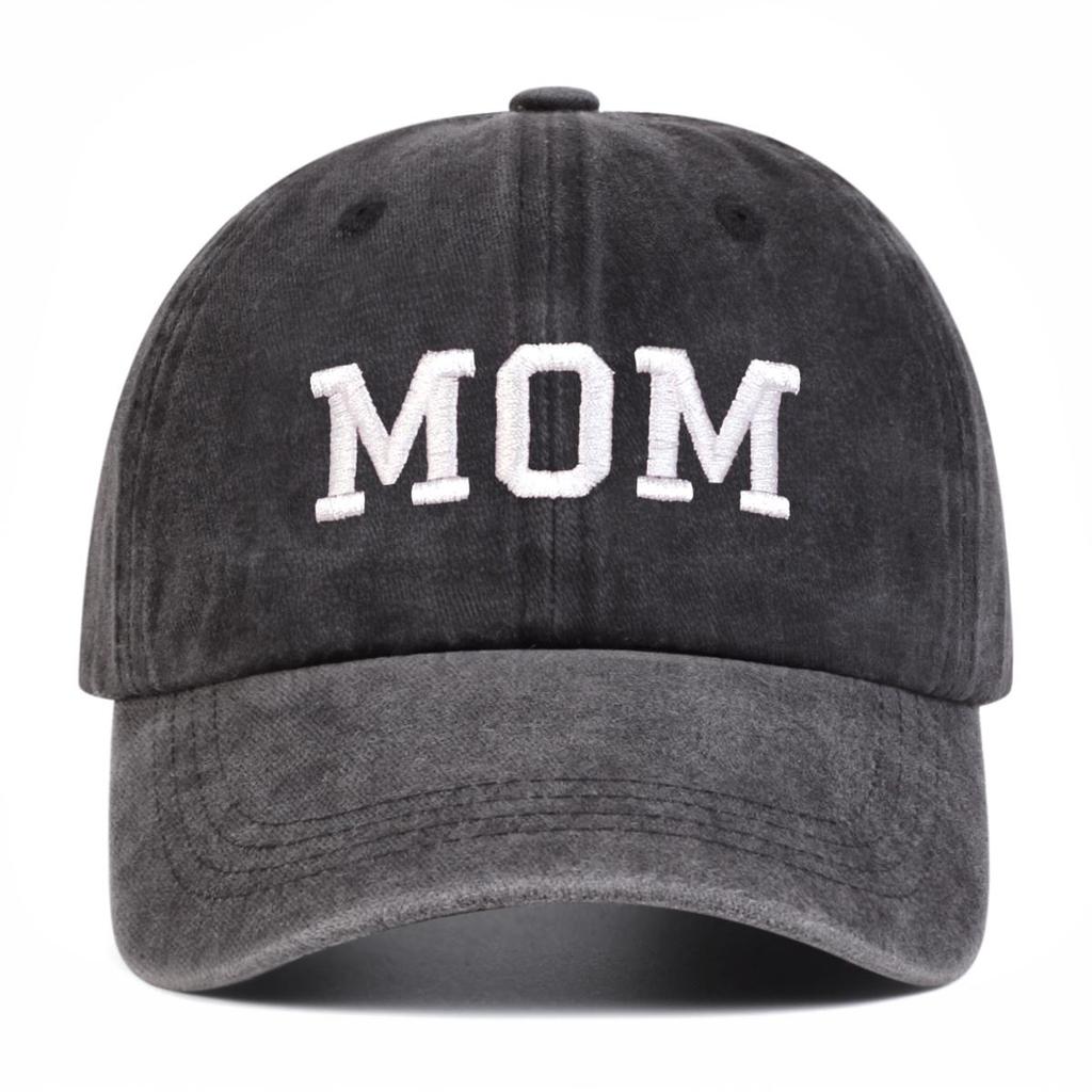 Letter MOM Embroidery Dad Hat Outdoor Unisex Sunscreen Baseball Cap Fashion Hip Hop Caps Washed Hats Golf Cap KTY