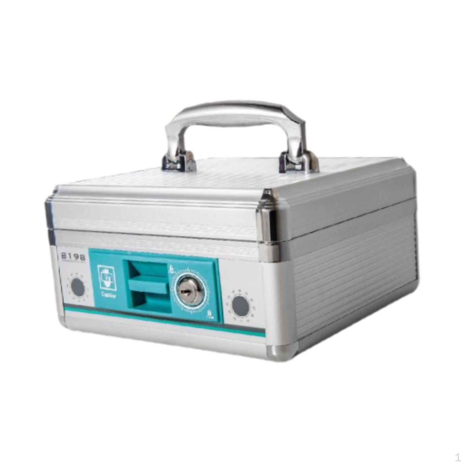 

Копилка с замком-ключом, органайзер для денег, сейф, поднос, копилка для сбережений 20.8cmx20.8cmx11cm