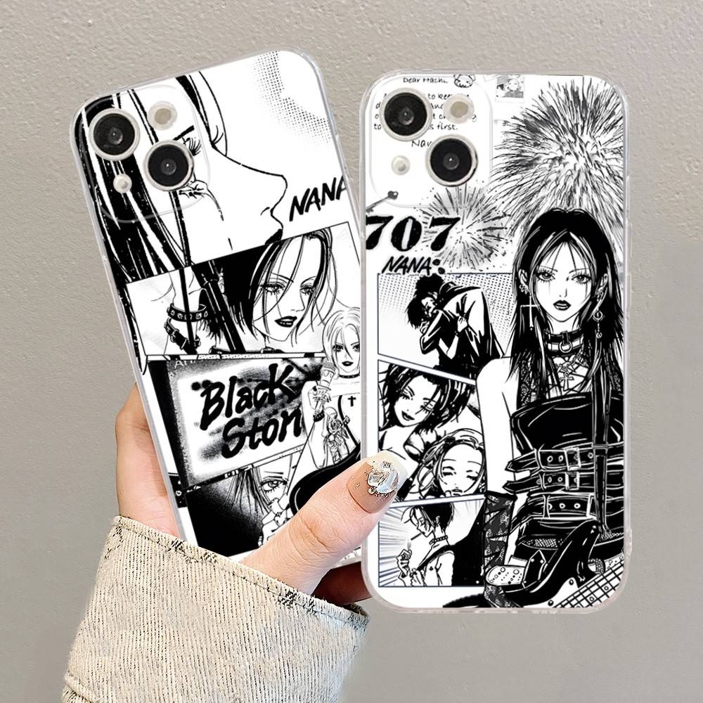 Comics Oosaki Nana Phone Case For iPhone 17 16 15 14 11 12 13 Mini Pro XS Max Plus Funda Shell