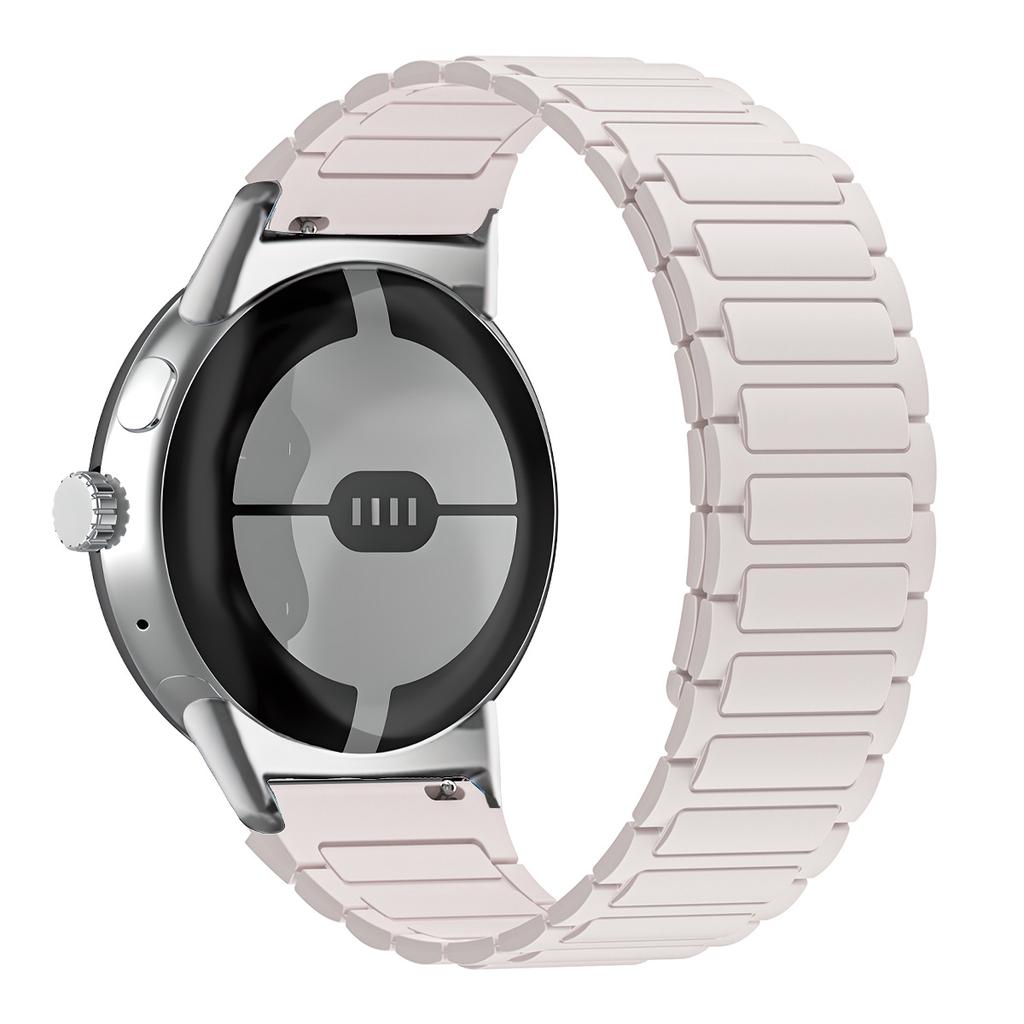 Magnetic Silicone Sport Band for Google Pixel Watch 4 45mm Wristband Replaced Accessories for Google Pixel Watch 3 45mm Bracelet