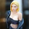 42cm Dragon Ball Z Android 18 Figure Pink Butterfly Android 18 Lazuli Action Figure Anime GK Statue Collectible Model Toy Gifts
