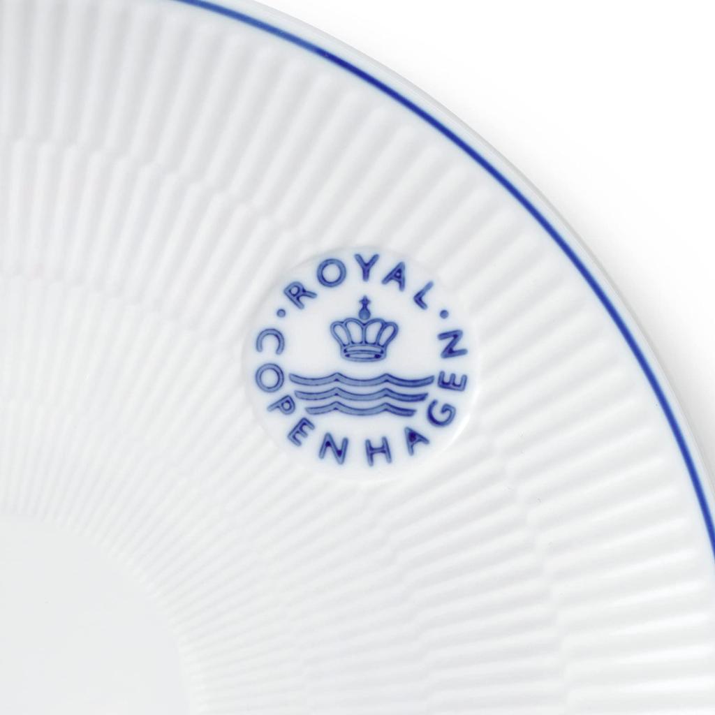 Imported Royal Copenhagen Blue Line Coupe Plate Dish 27cm Wedding Gift Present 1058882 [Regular Product]