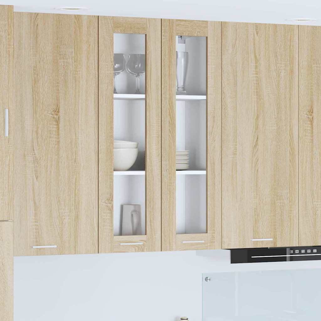 Hanging Cabinet Sonoma Oak 60 X 31 X 100 Cm Particleboard