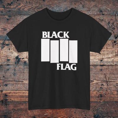 Black Flag Vintage Graphic Logo Band T-Shirt | Music Shirt