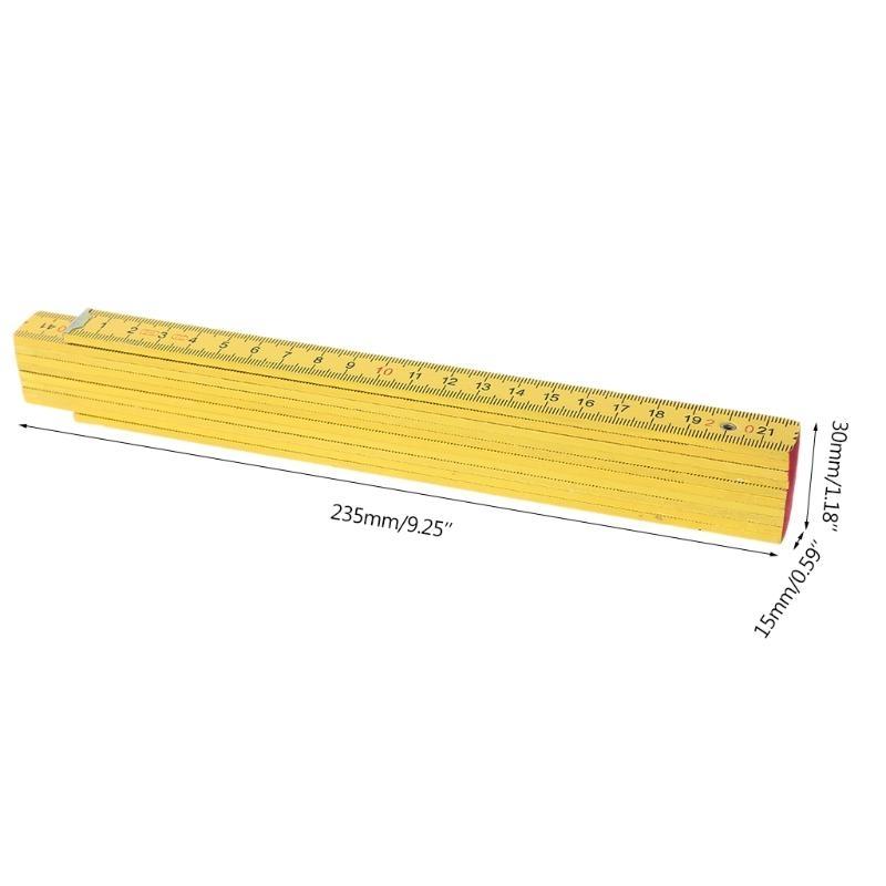  Unique Folding Ruler with Durable Material and Accurate Unit Used for Carpenters
