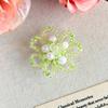 Shoe Decorations Imitation Pearl Colorful Flower Handmade DIY Beaded Shoe Buckle Shoes Decorative Accessories 2026 Fashion New