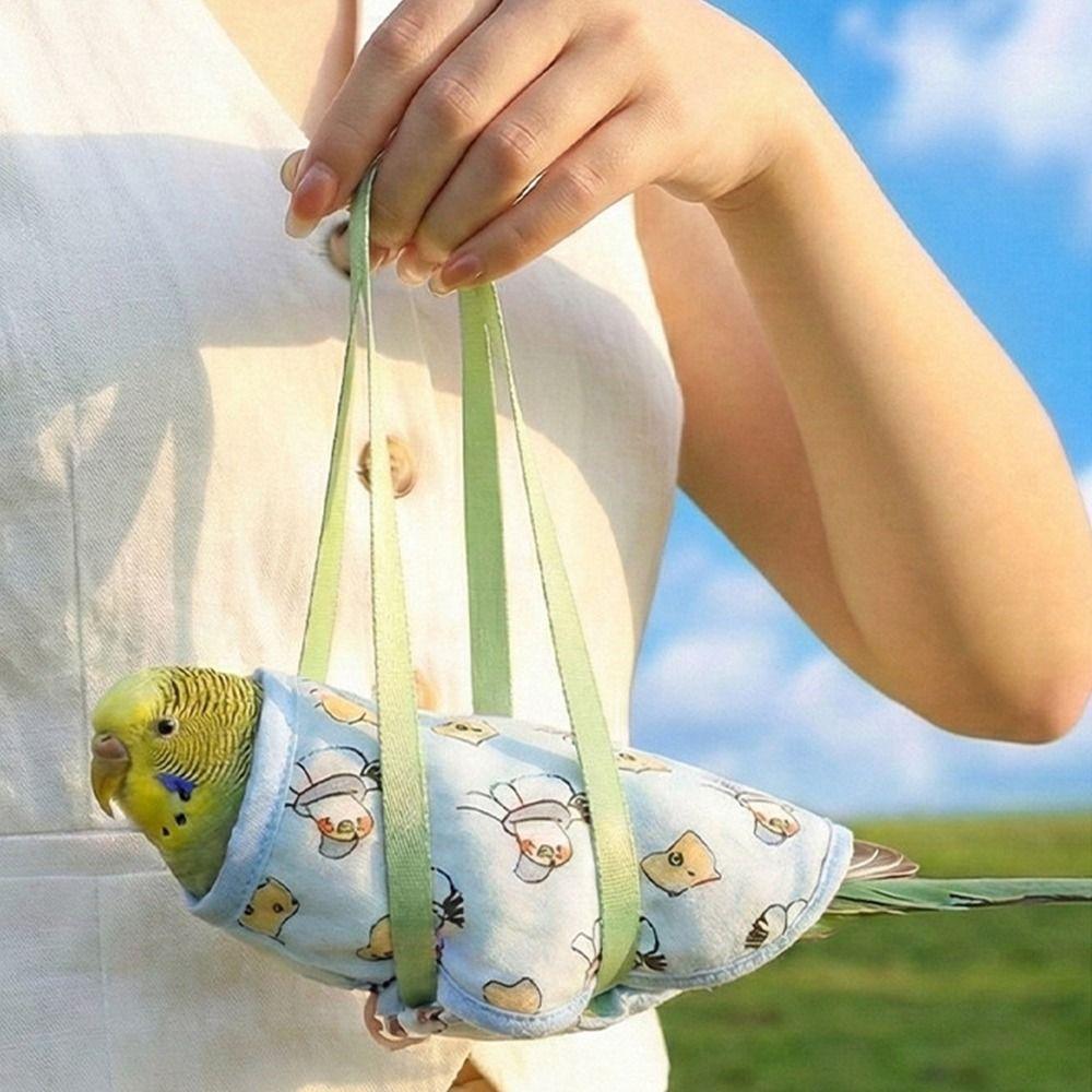 Soft Parrot Outing Bag Windproof Bird Travel Bag Guinea Pig Sleeping Bag  Travel Outgoing