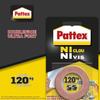 PATTEX Adhésifs Fixation NCNV 100KG 19mmx1.5m