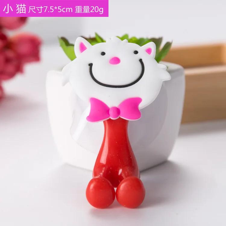 

Multi-Functional Silicone Toothbrush Holder Toothpaste Storage Rack, Shaver Holder And Tooth Brush Dispenser Bathroom Organizer Decor
