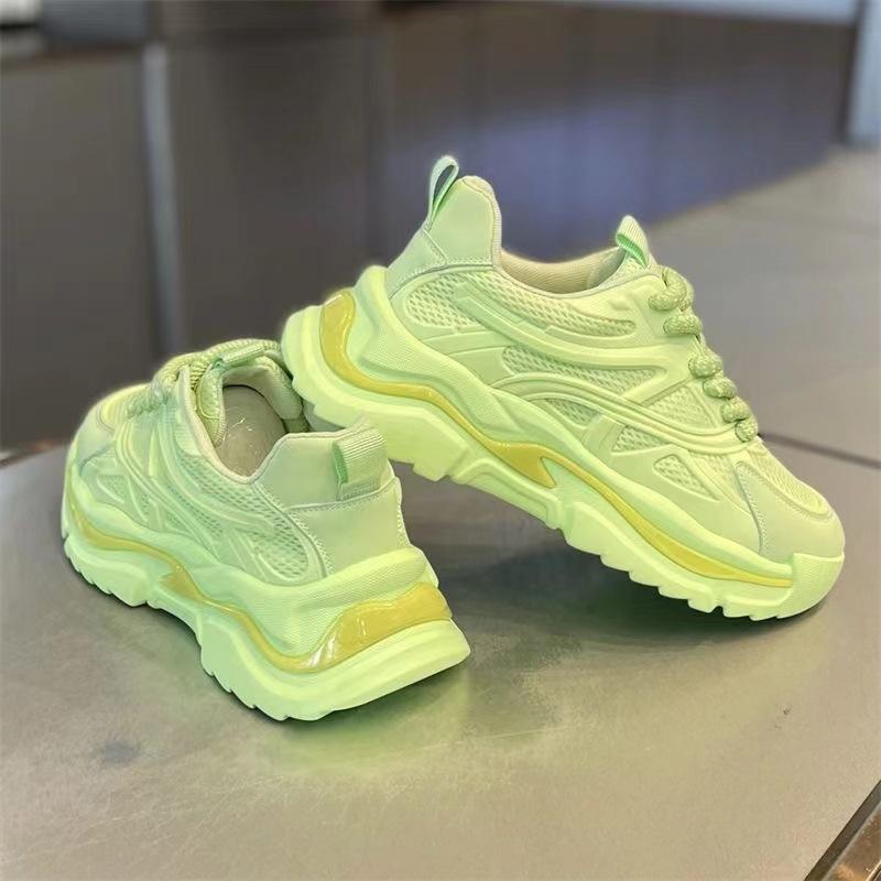 

МОДНЕ ВЗУТТЯ Чоловічі дихаючі спортивні кросівки Спортивне взуття для бігу Відкритий жіночий теніс Тренажер для тренажерного залу 44 зелений