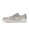 Air Jordan 1 Retro Low OG Metallic Silver Unisex Sneakers Grey Neutral-Grey White CZ0790-002