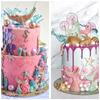 Mermaid Theme Cake Fondant Mold 3pcs Mermaid Tail Under the Sea Silicone Baking Mold forChocolate Candy Cake Decoration