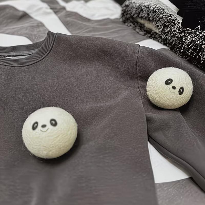 Wool Laundry Dryer Ball Reusable Laundry Ball Fabric Softener Ball Reduce Wrinkles And Static Anti-Tangle Cleaning Supplies