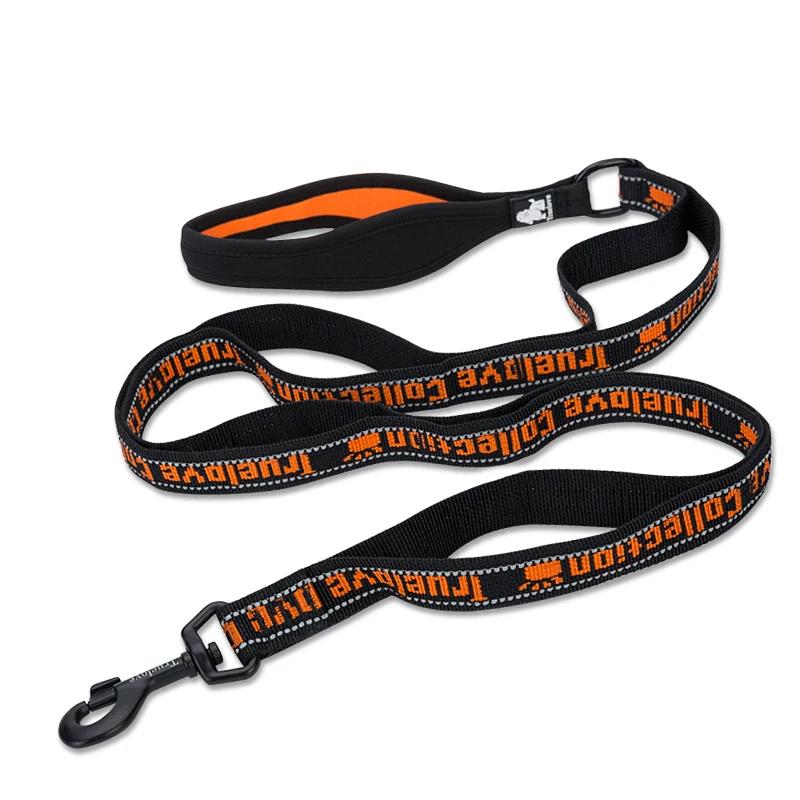 

Winhyepet-Cross-Country Dog Leash with Padded Handle,Heavy Duty Training,Proximity Control,Pet Leash for Small Medium Large Dogs S оранжевый