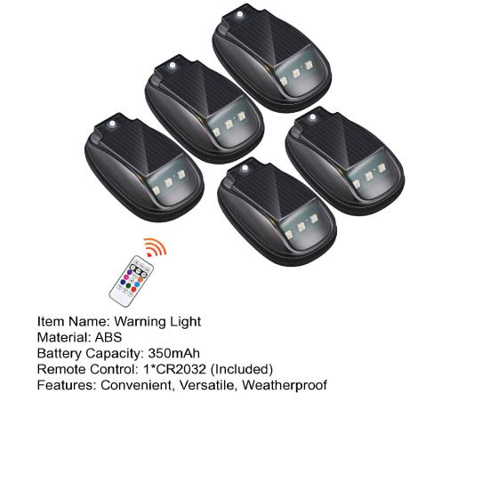 Solar Dach Blinkleuchte mit Fernbedienung Wasserdicht Drahtlos LED Warnleuchte Smart Sensor Warnleuchte für LKW PKW Motorräder