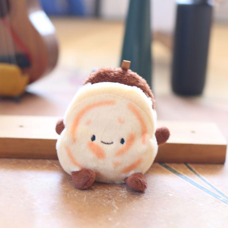 Cute Cute Xi'an Roujiamo Small Pendant Plush Toys Doll Bag Hanging Decoration Keychain Doll Doll Doll