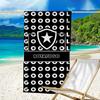 Botafogo Football Club Printed Beach Towel, Super Soft Microfiber, Perfect Gift Birthday, for Pool, Beach, Travel, for family and friends