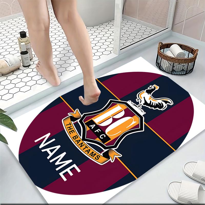 Custom Name Chelsea FC Crest Carpet Rug Customizable Soft Washable Anti-Slip Home Living Room Sofa Mats Personalized Rug. 0909218