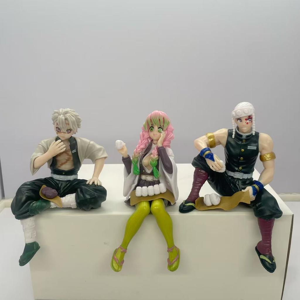 Anime Demon Slayer Action Figures Tanjirou Tomioka Giyuuzenitsu Kochou Nezuko Anime Figure Collect Kid Doll Toys For Children Dd
