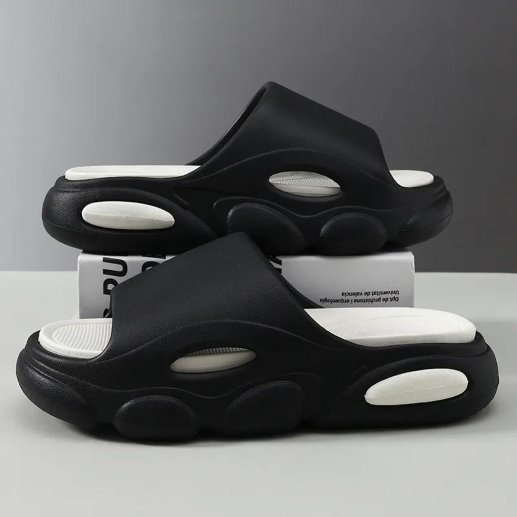 Thick Soled, Men's Slippers, Summer, Height Increasing, Wear-resistant, Non Slip, Home Slippers, Sandals, Sandals