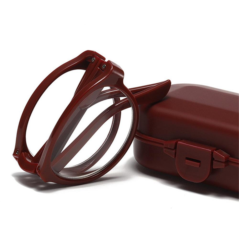 KLASSNUM Ochelari de Citit Pliabili Femei Plus Dioptrii +1.0 Până la +4.0 Ochelari de Prescripție Cu Toc Portabil Ochelari de Mărit Bărbați