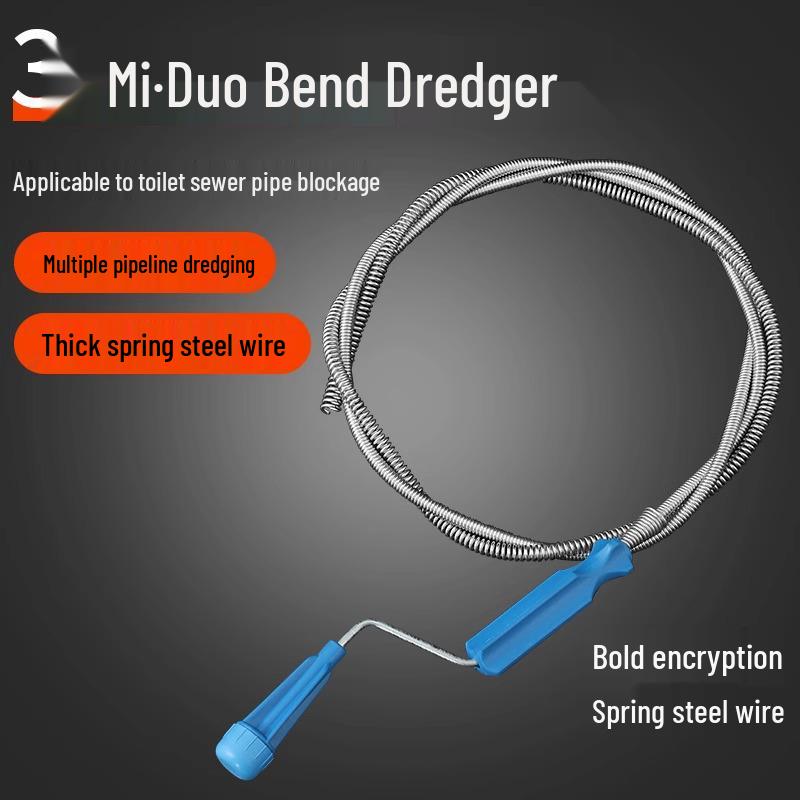 

Dredge Sewer Drain Unclogger: Kitchen & Toilet Plunger for Clearing Blockages