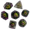 Resin Polyhedral Dice Set for DND, Dungeons & Dragons, COC, and Tabletop RPGs