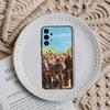 The M-Maze R-Runner Phone Case For Samsung Galaxy A73,30,32,72,51,53,52,71,22,5G,Note,J7,8,9 Soft Black Cover